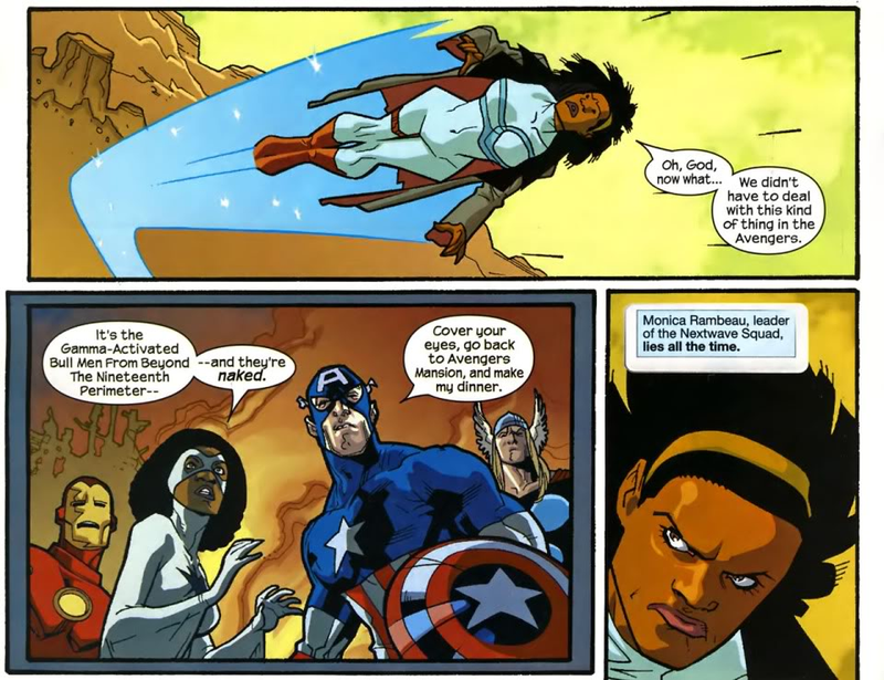 Illustration for article titled Nextwave Is A Bloody Brilliant Comic Book That Everyone Should Read